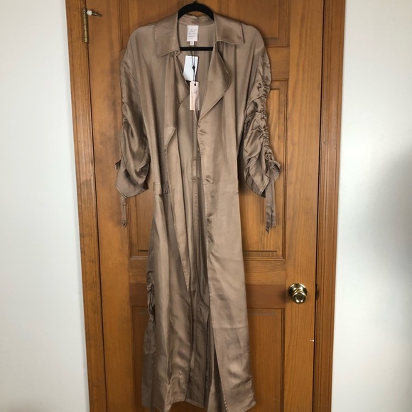 NWT CINQ A SEPT Aziza Longline Jacket - Picture 3 of 14